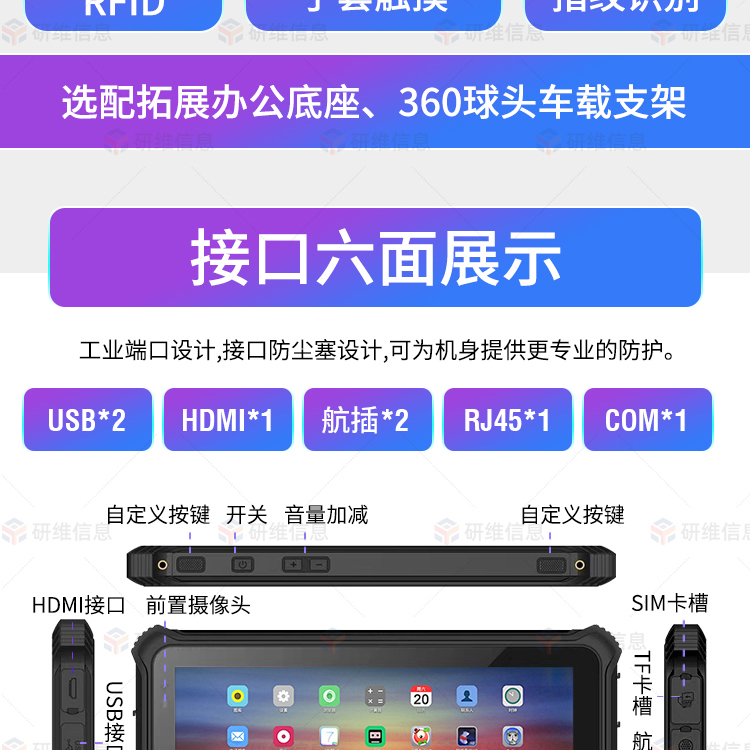 5G三防平板電腦